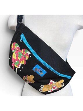 Disney Parks Disney Eats Mickey Lollipop Churro Snacks Large Fanny Pack Belt Bag